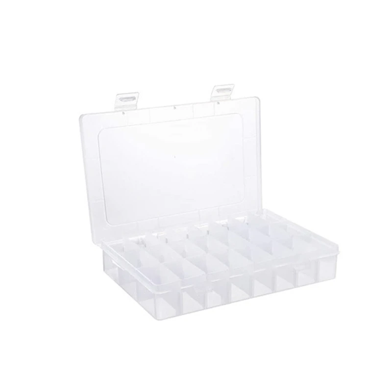 

Plastic Embroidery Floss Cross Stitch Organizer Box with Hard Plastic Floss Bobb 87HA