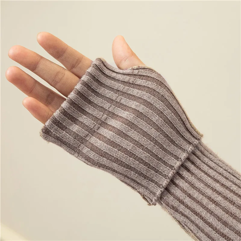 Осенний женский свитер тонкий мягкий вязаный пуловер с длинным рукавом и высоким