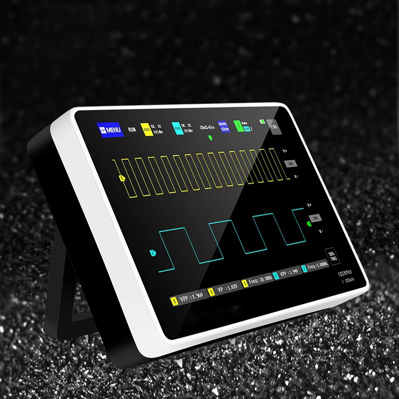Цифровой осциллограф 1013D 2 канала пропускная способность 100 МГц частота