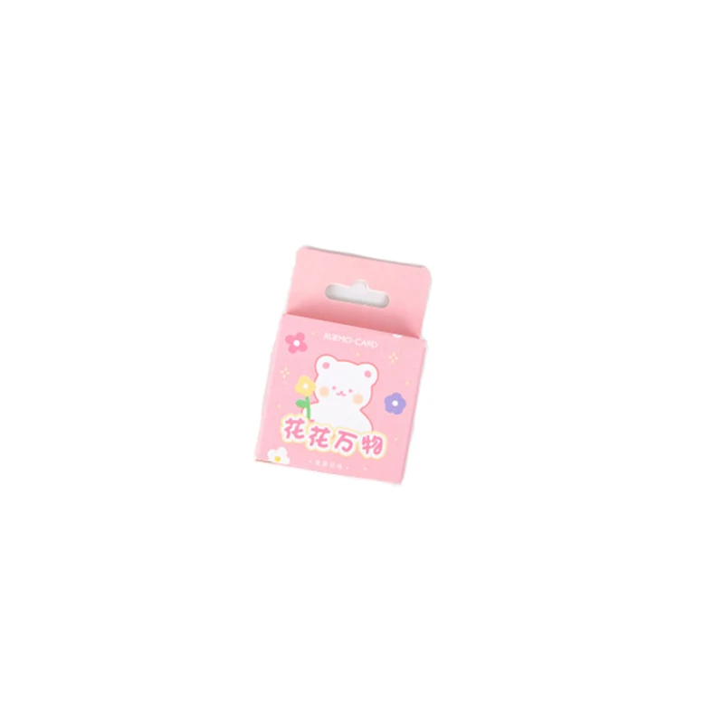 

46 Pcs Adorable Little Bear Memo Stickers Pack Cute Kawaii Planner Diary Stickers Scrapbooking Stationery Escolar School Supplie