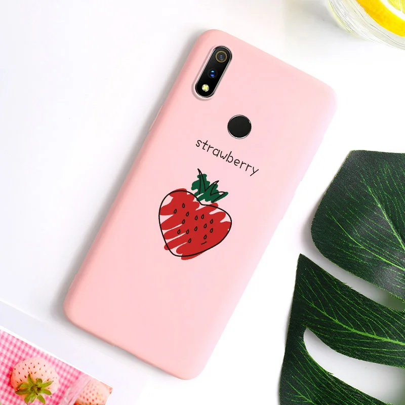 Силиконовый чехол для OPPO Realme 3 2 Pro X Lite A5s A3s A33 A37 A39 A59 A57 A71 A79 A83 F11 F3 F7 F9 K1 K3 R11S плюс Рено Z чехол s - Цвет: PinkI190