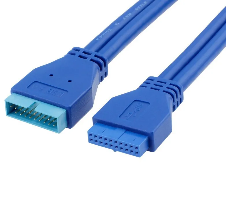 USB 3 0 кабель 20Pin мужского и женского пола/кабель со штыревыми соединителями на