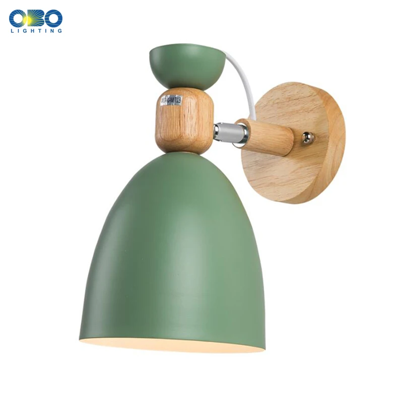 Современный настенный светильник красочный Макарон несколько направления