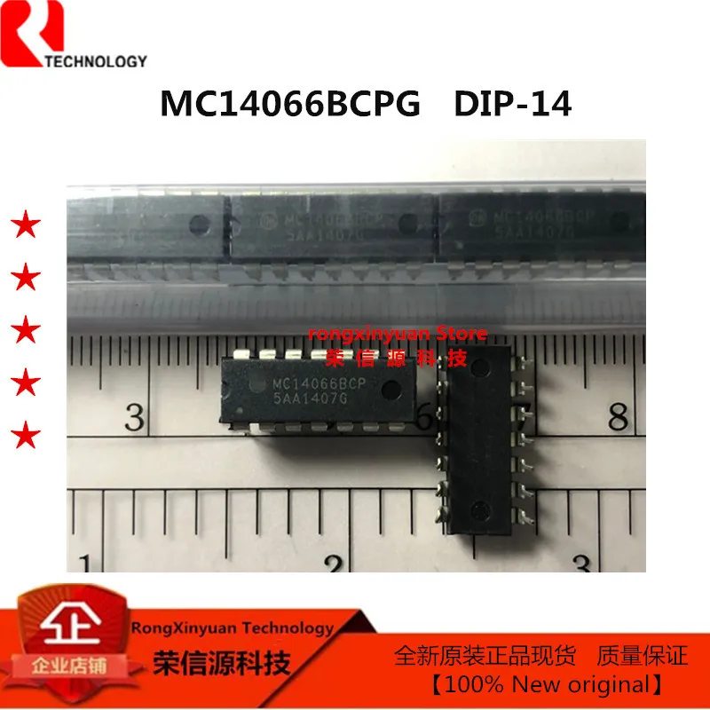 5 шт./лот MC14066BCPG mc14066p10 DIP 14 MC14066 четырехъядерный аналоговый