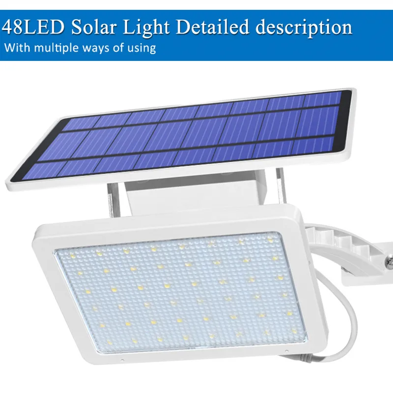 Светильник на солнечной энергии 48 светодиодов светильник крыльце s Dusk To Dawn