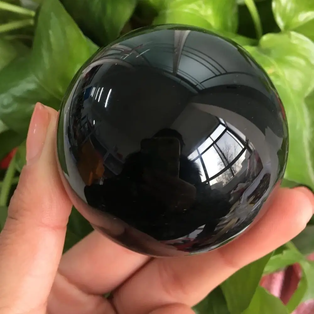 

Natural obsidian crystal balls for home decoration 55-60MM