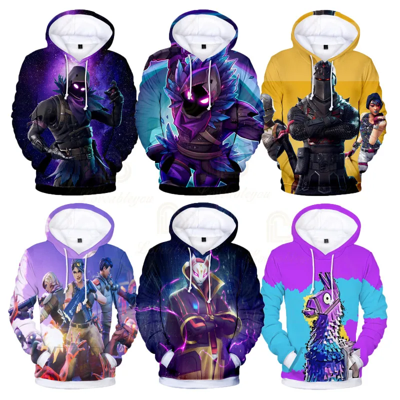 

Hot Selling Fortnite Boys 3D Hoodies Kids Clothes Battle Game Hoodies Teen Girls Boys Sweatshirt Children Men Fashion Clothes