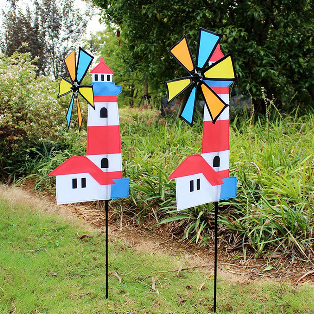 3D дом ветряная мельница ветер Spinner Whirligig вертушка дворовый садовый Декор открытый классический детские игрушки
