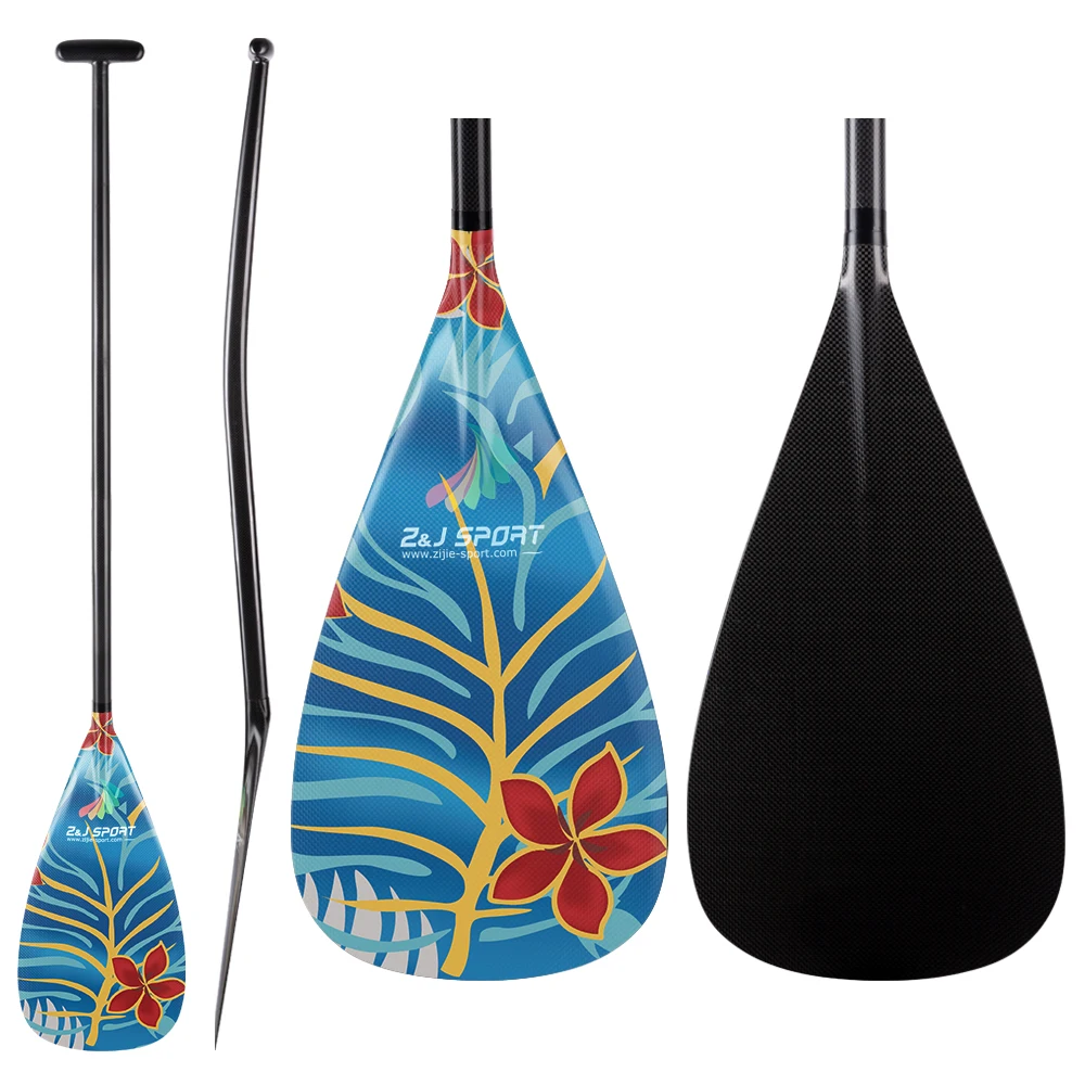 Z & J спортивные легкие полностью из углеродного волокна Аутригер каноэ OC Paddle с