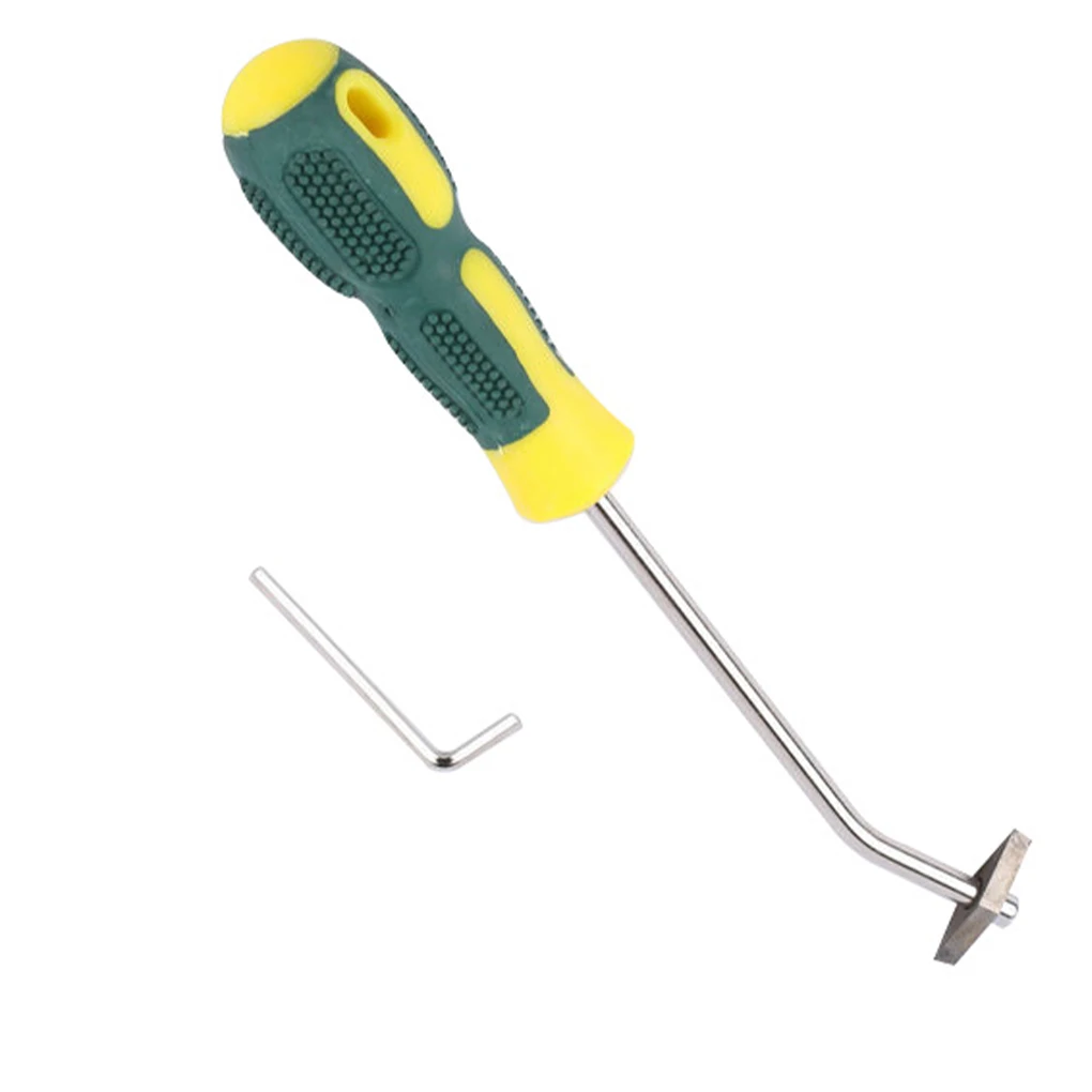 

Floor Tile Grout Remover Rubber Handle Cleaning Drill Scraping Rhombus Sealant Removal Tool Construction Hand Tools