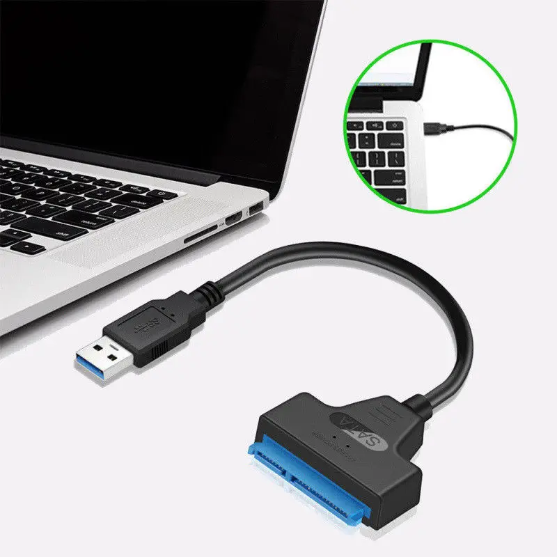 USB 3 0 SATA кабель адаптер Sata к до 6 Гбит/с Поддержка 2 5 дюйма внешний SSD HDD жесткий диск