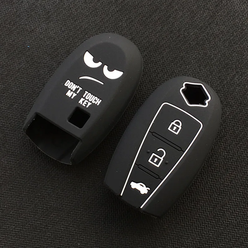Силиконовый резиновый чехол для ключей защитный Suzuki Swift Kizashi SX4 S Cross Maruti Ciaz Baleno