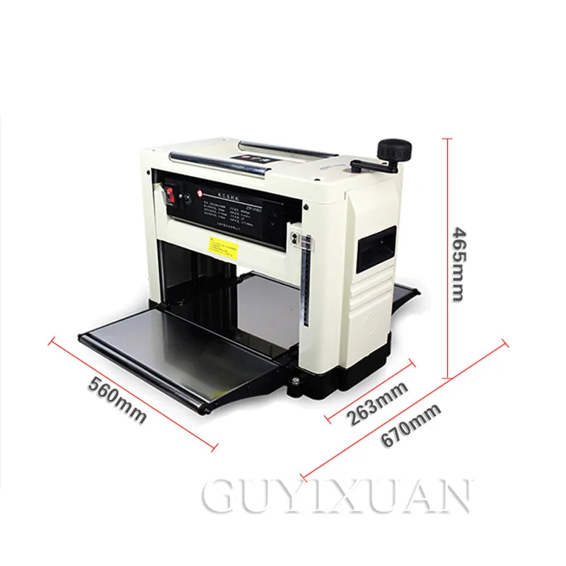Портативный строгальный станок для деревообработки одногранный