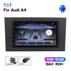 Система Android, автомобильный мультимедийный плеер, GPS wifi bt кассета для Audi A4 B6 B7 S4 RS4 2002-2008 2din навигация GPS DVR SWC