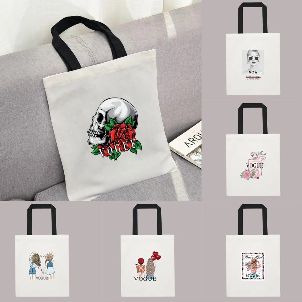 

Ladies Shopping Bag New All-match Portable Messenger Bags Can Be Folded Large Capacity Can Reused Handbags Shopper Bags