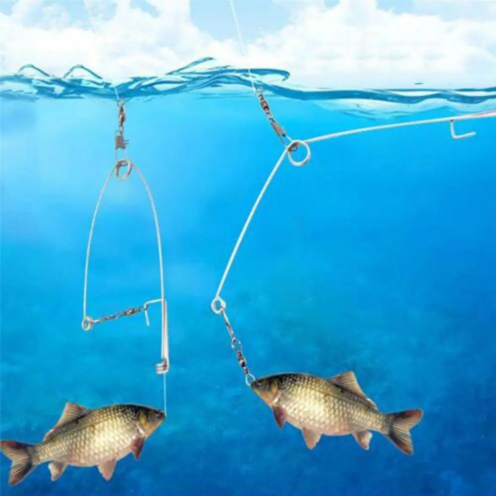 1pcs Automatic Fishing Hook With the Fastest Speed God Steel Fish For All Waters Gear Supplies | Спорт и развлечения