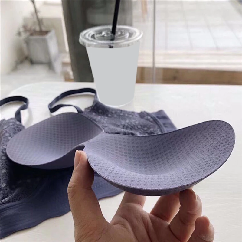 

Seamless Bras For Women Latex Push Up Underwear Women Bra Gathers Shock-Proof Pad Bralette Wireless Brassiere Female Intimates