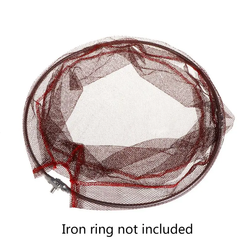

Fishing Net Mesh Bag Silicone Landing Net High Density Tackle Accessories 35/40cm Portable
