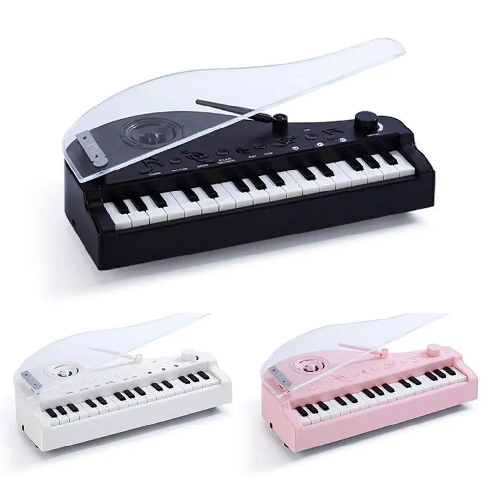 

Mini Piano Music HD Voice Calls USB Charging Induction Light Keyboard Kids Toy Electronic Toys Vocal Toys For Kids Children Gift