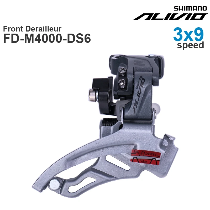 Передний переключатель передач SHIMANO ALIVIO ALTUS 3x9-скорость задний/задний подъем