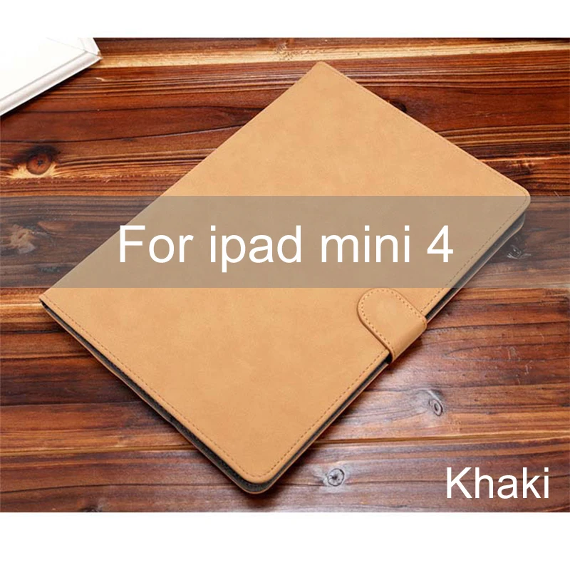 For mini 4 Essidi Премиум смарт-чехол для ipad mini 5 4 3 2 1 бизнес кожаный планшетный ПК чехол для ipad mini 5 4 3 2 1 - Цвет: For mini 4