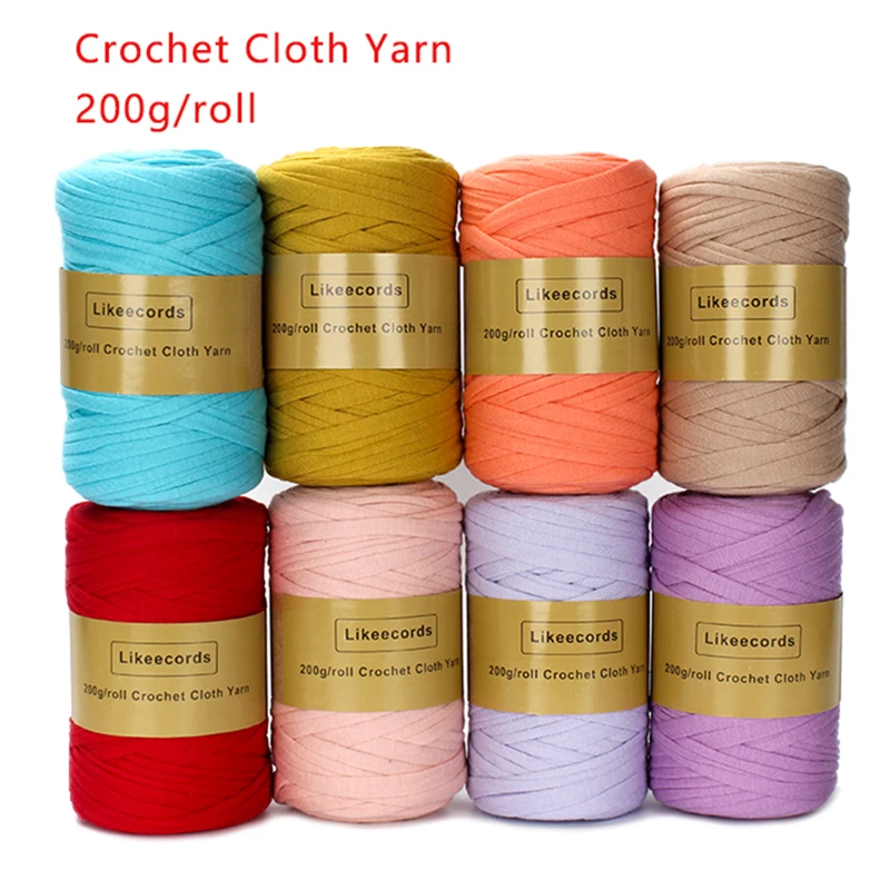 Ткань для вязания крючком Likeecords ручная вязка вязание шерсть ручной вязки сумка