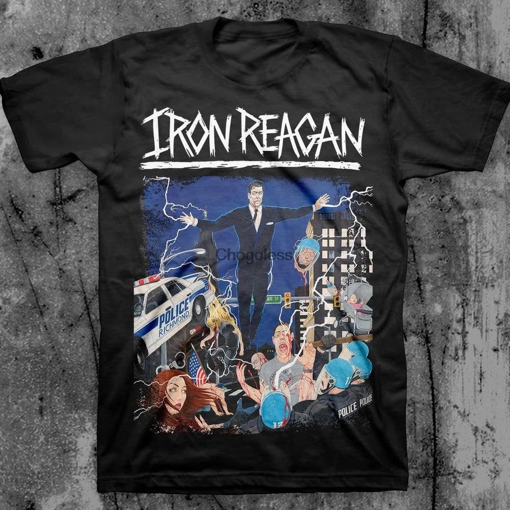 Железная футболка Reagan с задним креплением (1) |