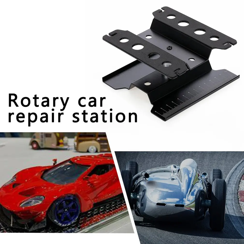 Сплав модель ремонтная станция Рабочая стойка Поворот на 360 градусов для 1/10 1/8