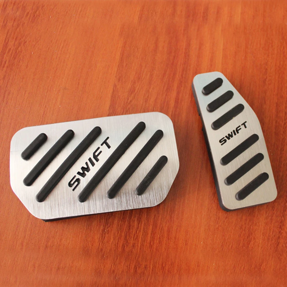 

Foot Rest pedal Pads Gas Refit Sticker For Suzuki Swift 2012-2019