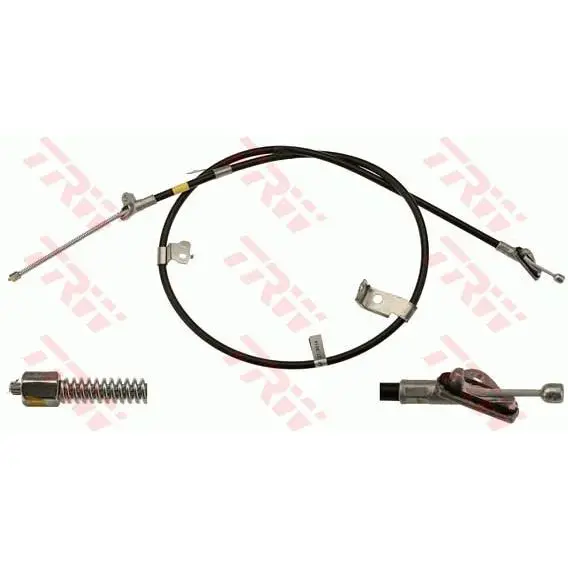 Rope handle rear right TOYOTA YARIS (P1) drum fur release TRW GCH560 | Автомобили и мотоциклы