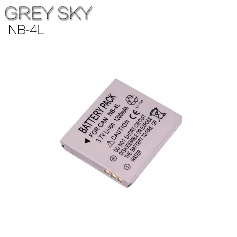 Аккумулятор NB-4L NB 4 л 2 шт. зарядное устройство USB с ЖК-дисплеем для Canon PowerShot SD200 SD300