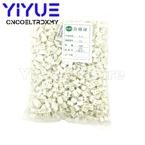 1000 шт. XH2.54 2p 3p 4p 5p 6pin 2,54 мм Шаг контактный разъем JST Коннектор провода Разъемы адаптер XH 2,54 мм расстояние разъем TJC3