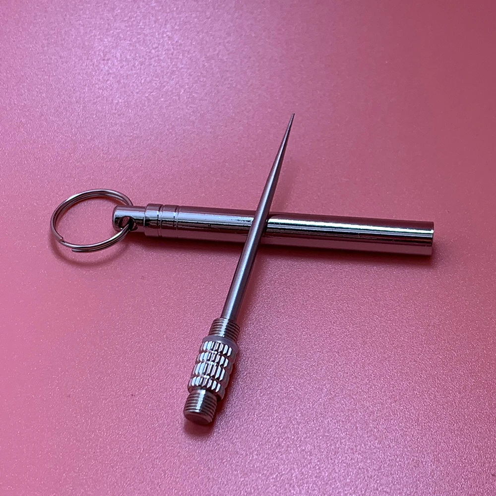 Титановая портативная многофункциональная вилка для фруктов Edc Бутылочки