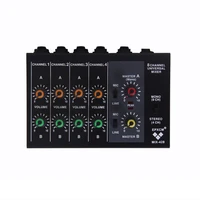 karaoke mixer professional 8 channel studio audio dj mixing console amplifier digital mini microphone sound mixer sound card