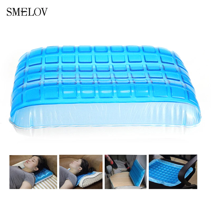 Охлаждающая надувная подушка для сна офиса поддержки поясницы в автомобиле
