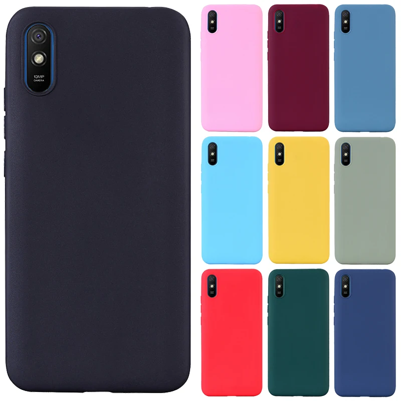 

Silicone Case For Xiaomi Redmi 9A Case Soft TPU Fundas Phone Case For Xiaomi Redmi 9A Redmi9A 9 A Case Back Cover Coque Bags