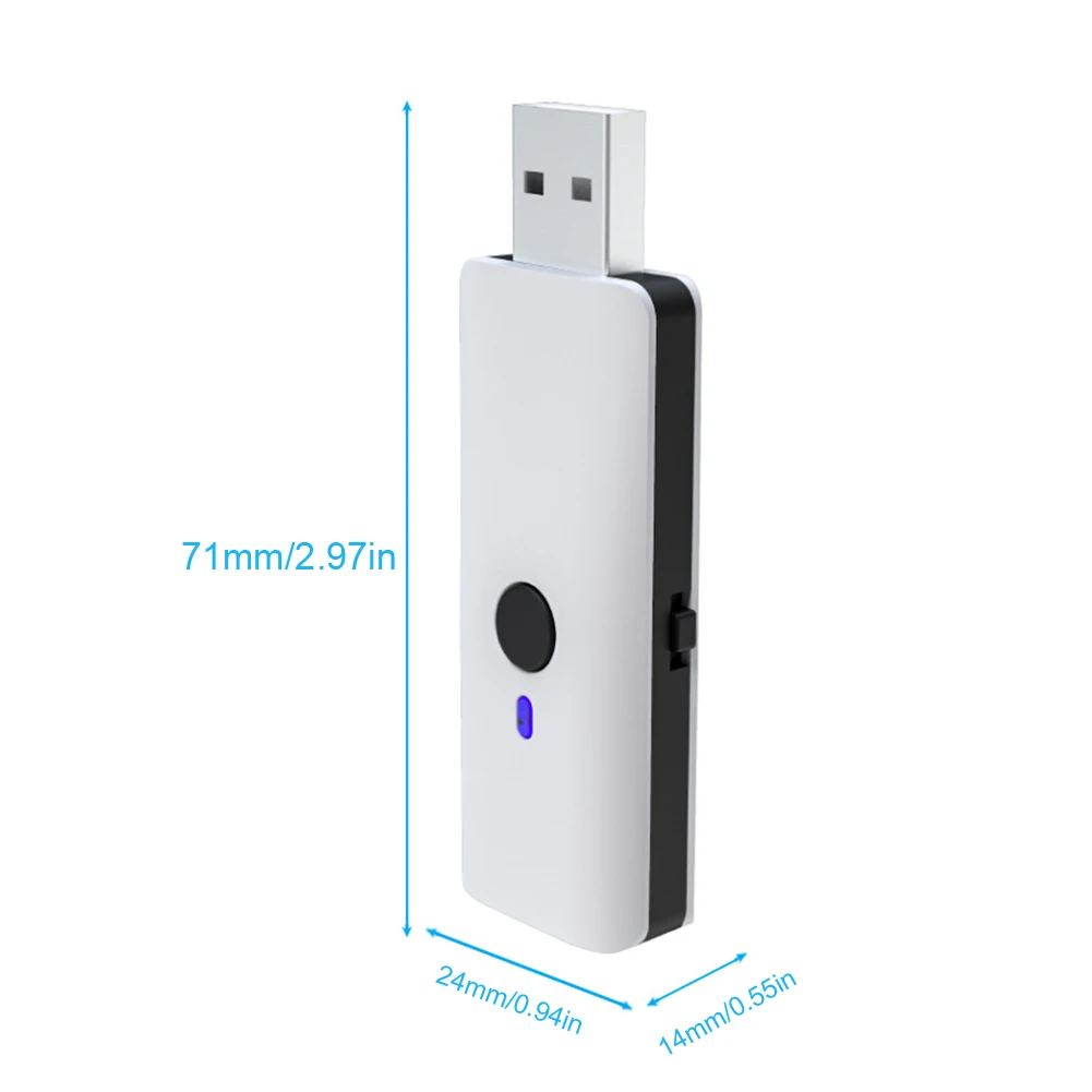 

Bluetooth USB Gaming Controller Adapter For Playstation 5 4 Handle Converter Accessories Handle Converter Lightweight