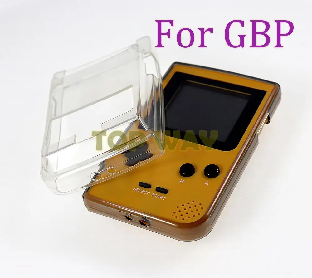 

1pc TPU Protective Shell Transparent Case cover For GBA SP/GBP/GB Protection Clear Case Cover for Gameboy Advance SP Pocket