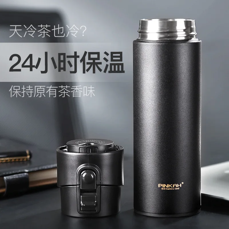 Дорожный термос большой емкости 530 мл из нержавеющей стали |