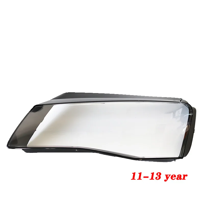 for AUDI A8 D4 2011-2013/2014-2017 front headlamps transparent lampshades lamp shell masks headlights cover lens Headlight glass |