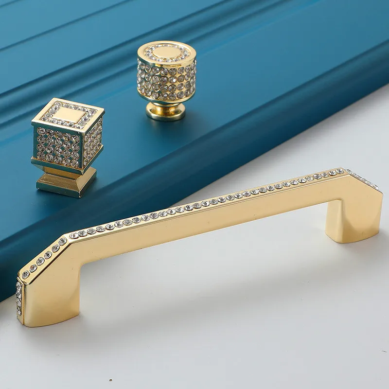 KK & FING европейская роскошная ручка с бриллиантами и кристаллами яркий золотой