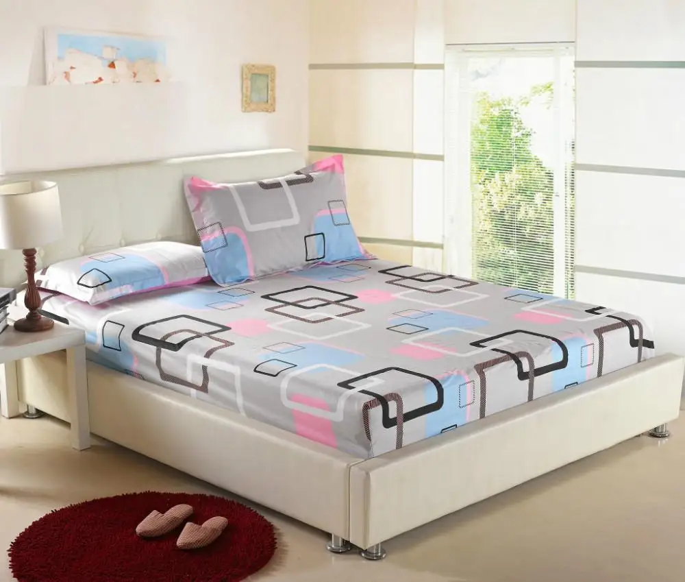 

Простыня с цветным принтом из 7 100% хлопка, простыня, подушка, полотенце