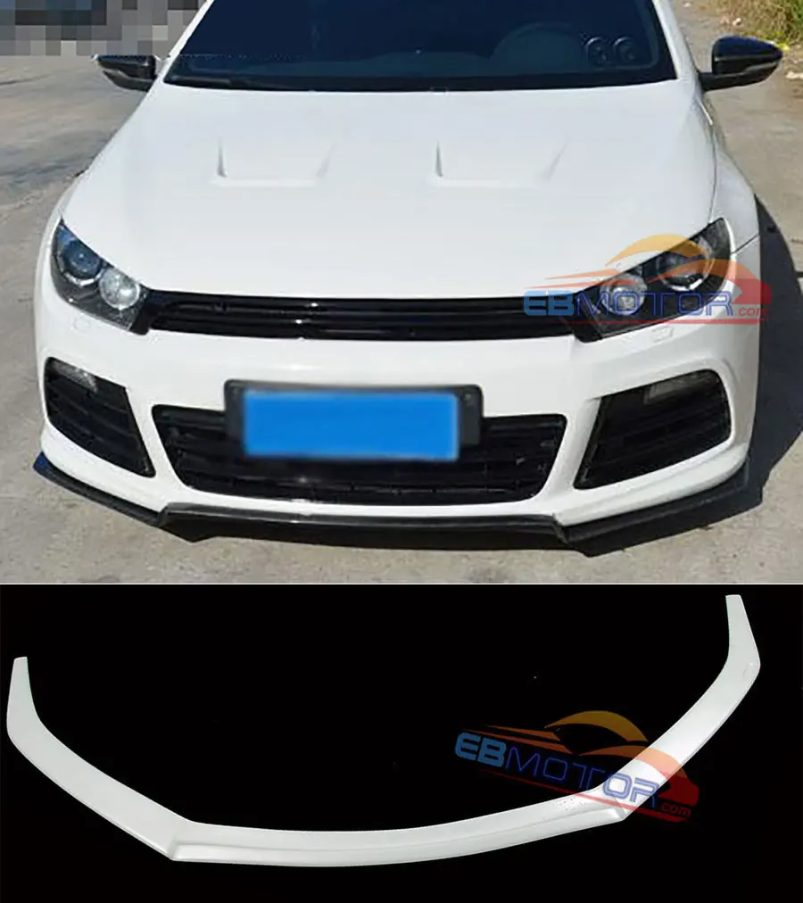 Окрашенный передний спойлер для VW Scirocco R бампер 2009-2014 V072F | - Цена: 