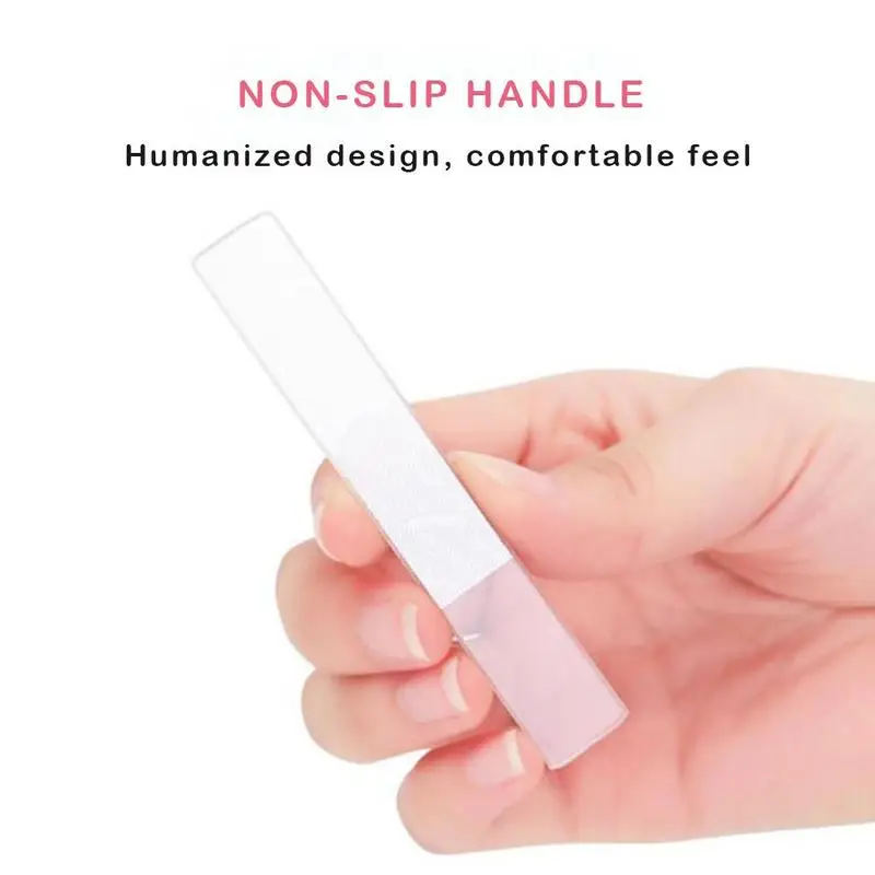 Professional Nano Glass Nail File Buffer Block Shiner Polish Nail Nail Nail Files Accessories Manicure Art Nails Manicure T R9X0
