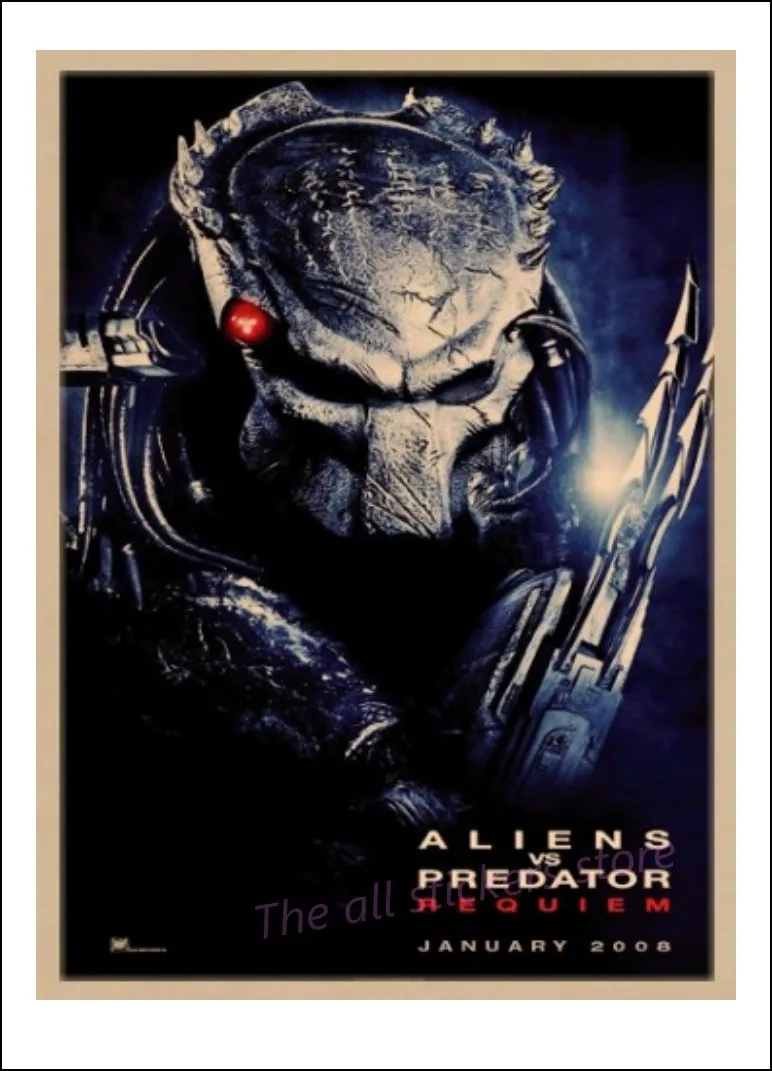Alien vs Predator AVP домашний декор ретро постер из крафтового фильма рисунок наклейки на