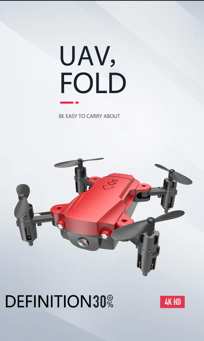 Дешевый складной мини-Дрон 4K HD широкоугольная камера антенна Wi-Fi fpv Квадрокоптер высота удерживает длительный срок службы батареи RC вертолет игрушки