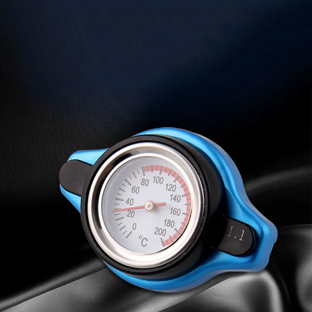 Car Water Tank Cover with Temperature Gauge Thermometer Radiator Cap A30 | Автомобили и мотоциклы