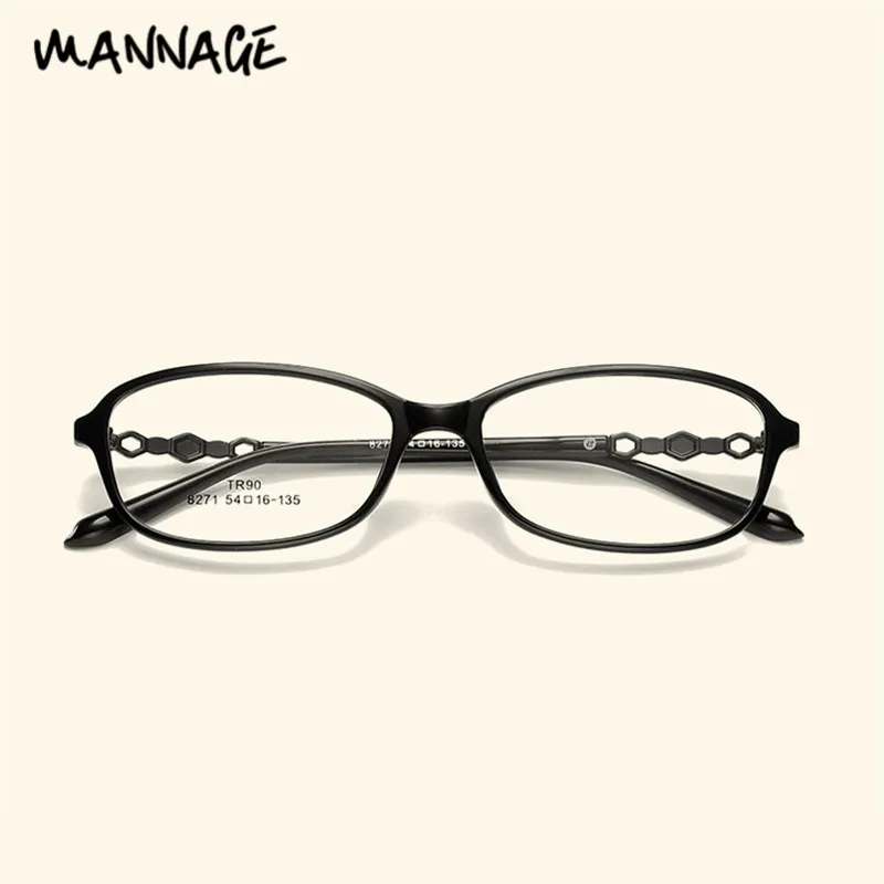Модная оправа для очков TR90 может быть оснащена очками близорукости женские очки