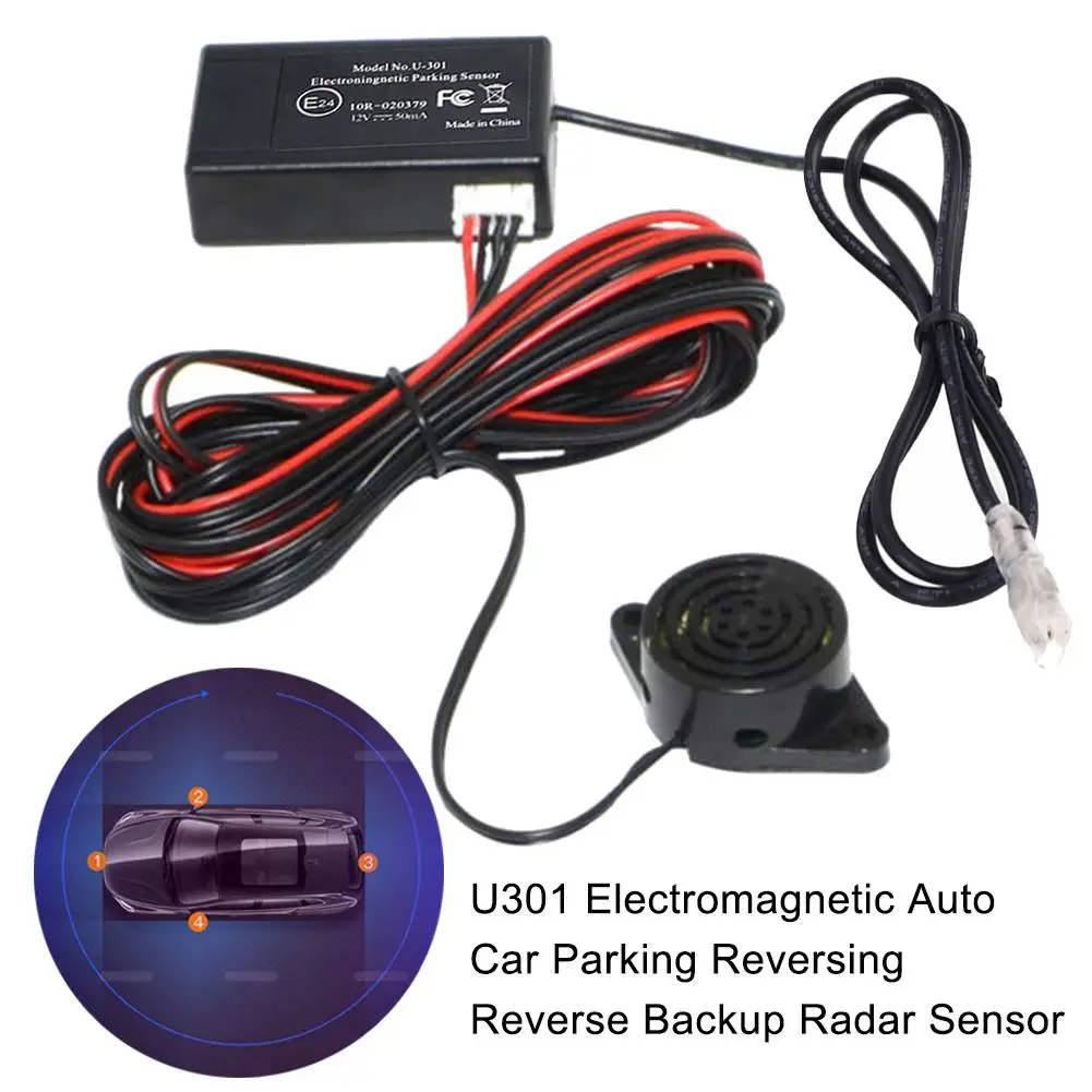 U301 Electromagnetic Induction Reversing Radar Auto Car Parking Reverse Backup Sensor | Автомобили и мотоциклы