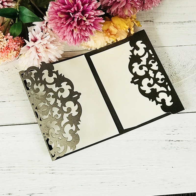 Свадебные пригласительные штампы с кружевной каймой для резки металла новинка